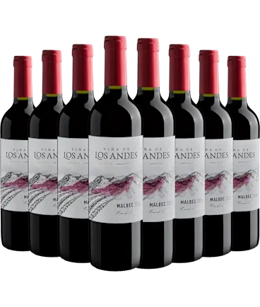 Kit 8 Viña de Los Andes Malbec