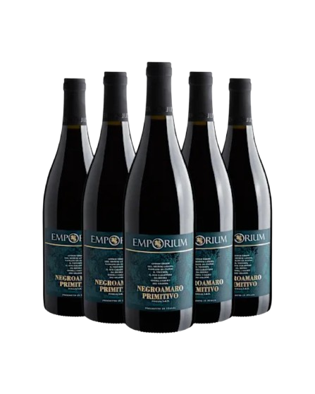 Kit 5 Emporium Negroamaro-Primitivo Puglia IGT