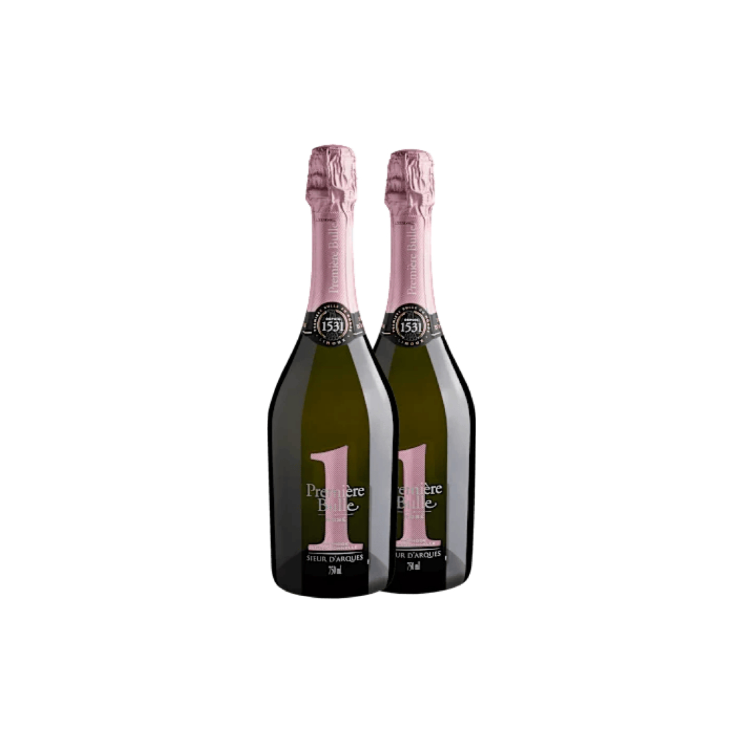 Kit 2 Première Bulle Rosé Crémant de Limoux AOC Brut