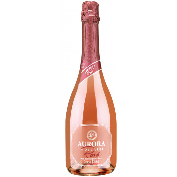 Espumante Aurora Moscatel Rosé 750ml