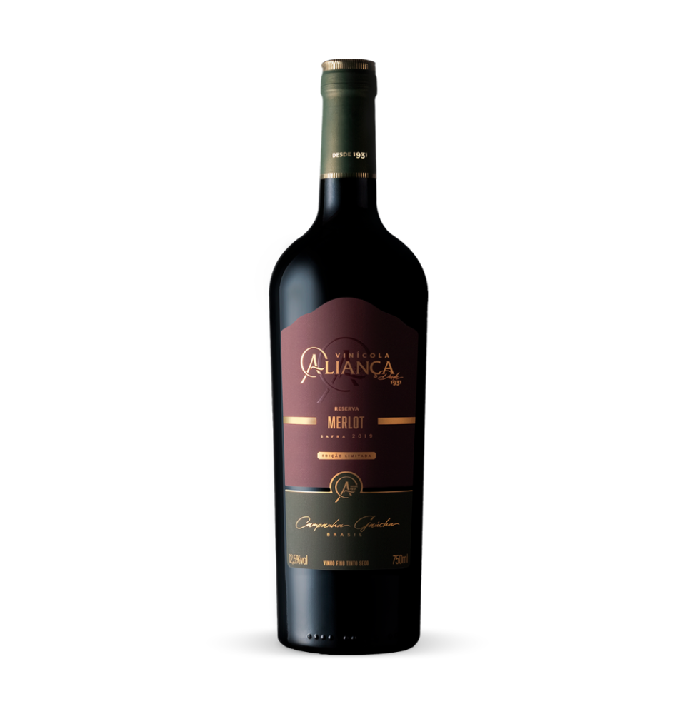Vinho Aliança Merlot 750ml