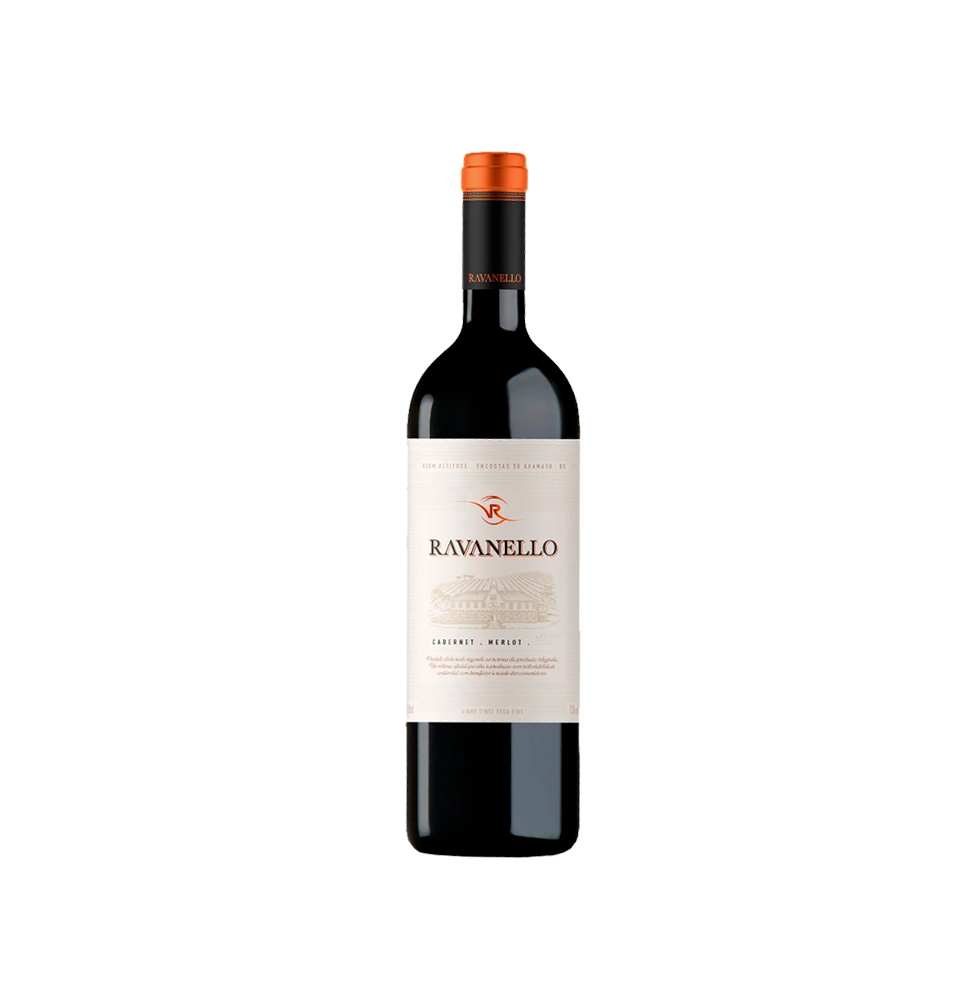 Vinho Ravanello Cabernet Sauvignon Merlot 2015 750ml