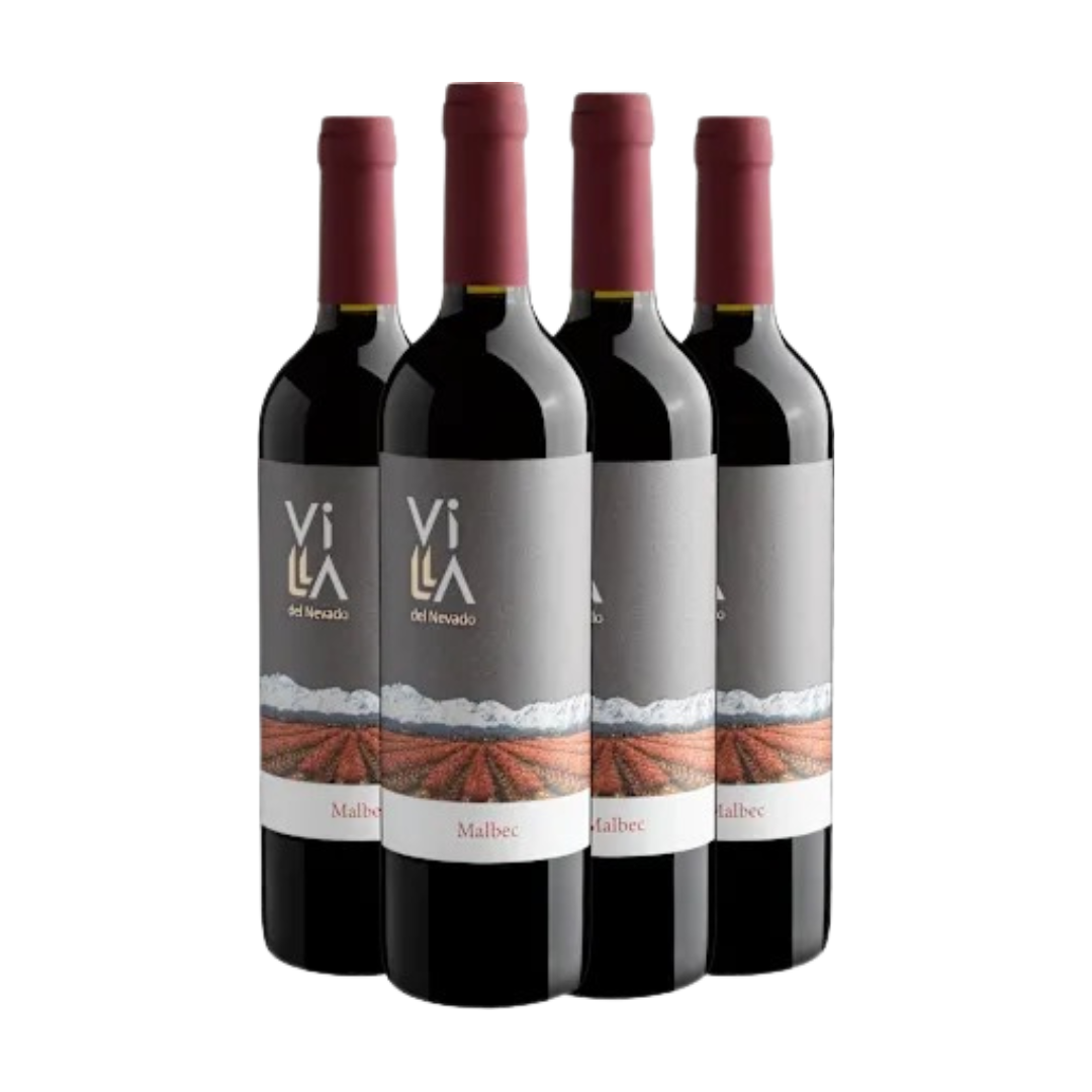 Kit 4 Villa del Nevado Malbec