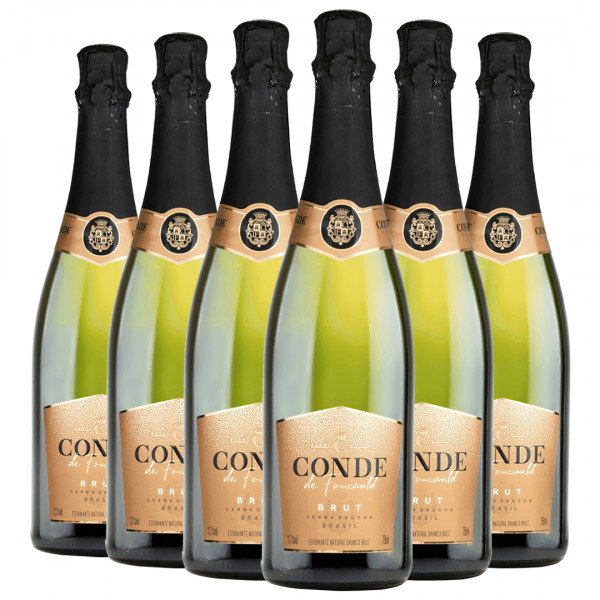 Pack 6 Espumantes Conde de Foucauld Brut 750ml