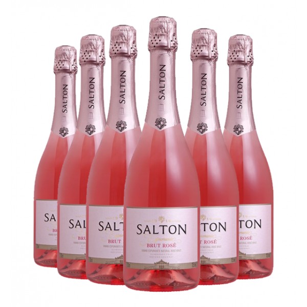 Pack 6 Espumantes Salton Brut Rosé 750ml