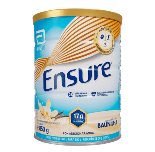 Suplemento Alimentar Ensure sabor Baunilha 850g