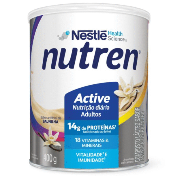 Suplemento Alimentar Nutren Active sabor Baunilha 400g