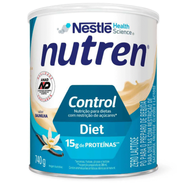 Suplemento Alimentar Nutren Control sabor Baunilha 740g