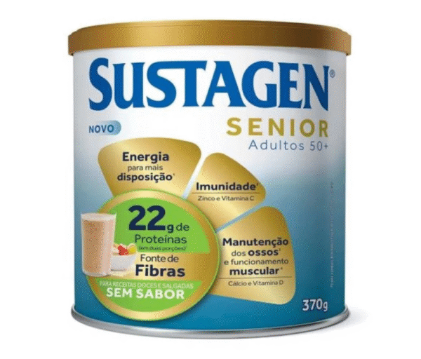 Suplemento Alimentar Sustagen Senior 50+ Sem Sabor 370g