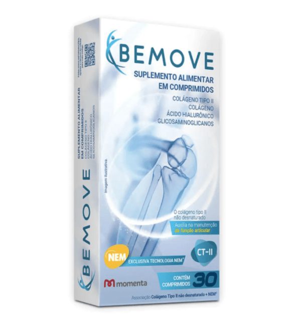 Suplemento Alimentar Bemove com 30 Comprimidos