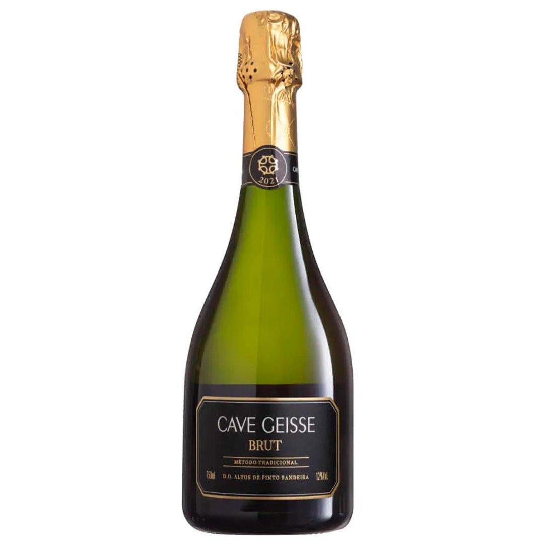 Combo 4 Espumantes Cave Geisse Brut 750ml - Imagem 3