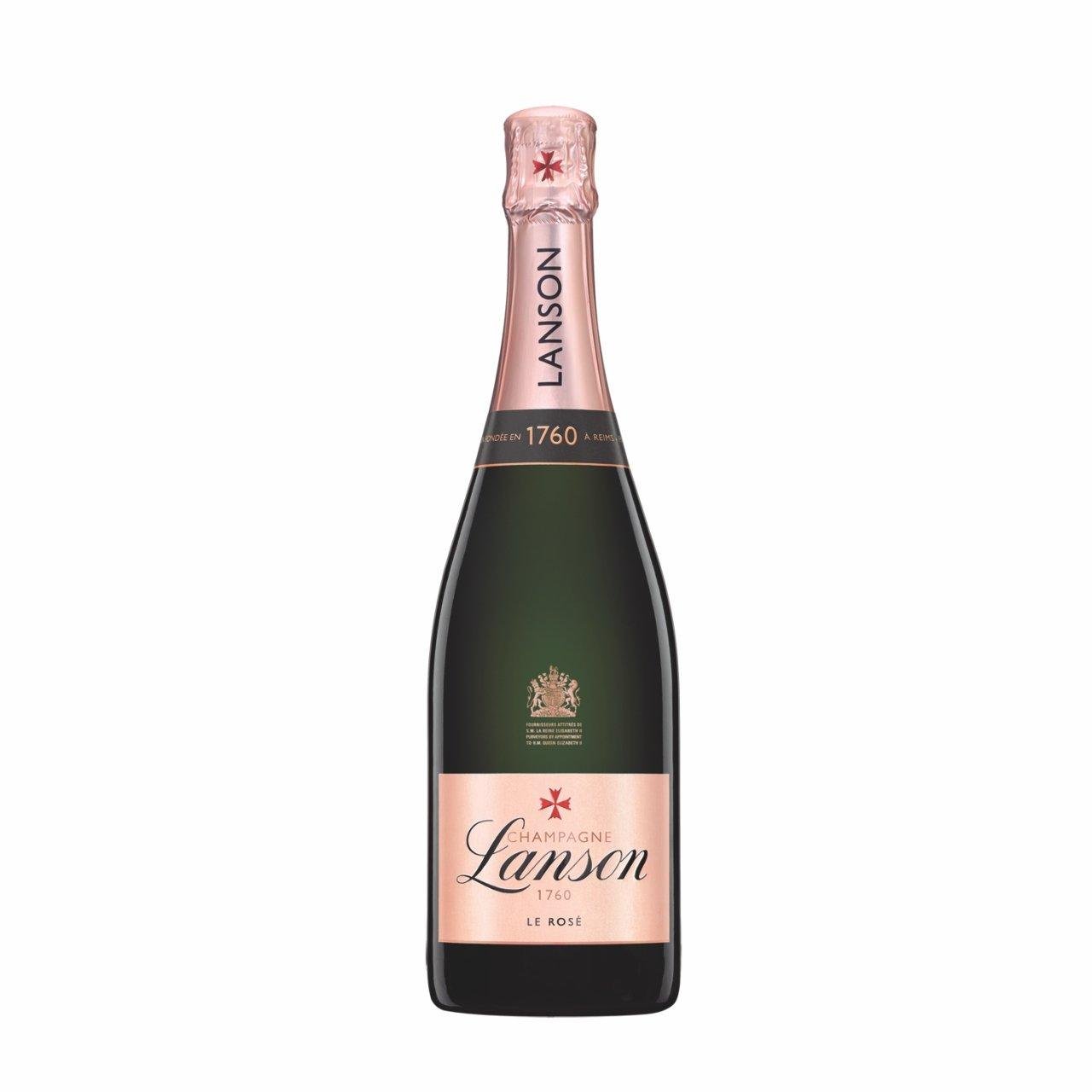 Espumante Francês Rosé Lanson Champanhe Rosé Label Brut 750ML