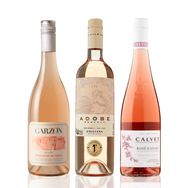 Combo 3 Vinhos Rosés 750ml