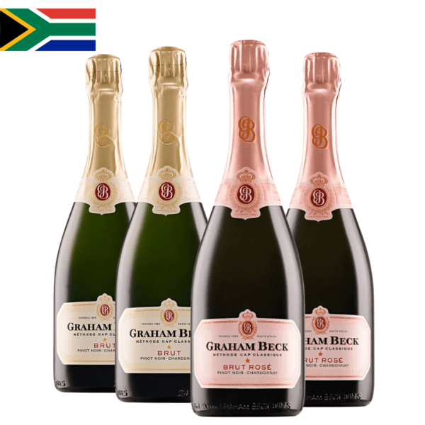 Combo 4 Espumantes Graham Beck Brut 750ml