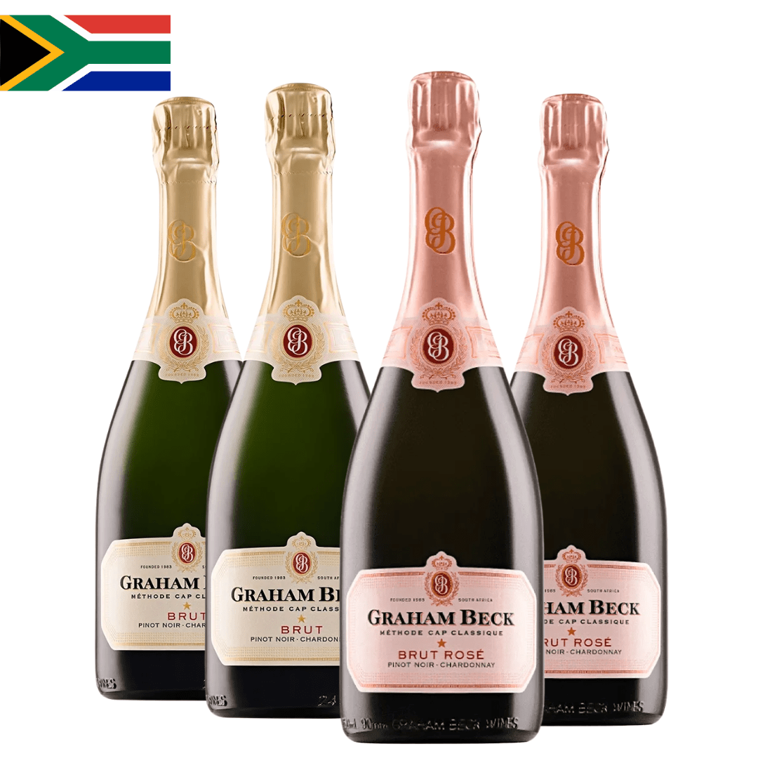 Combo 4 Espumantes Graham Beck Brut 750ml