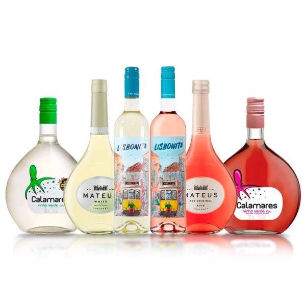 Combo 6 Vinhos Refrescantes 750ml