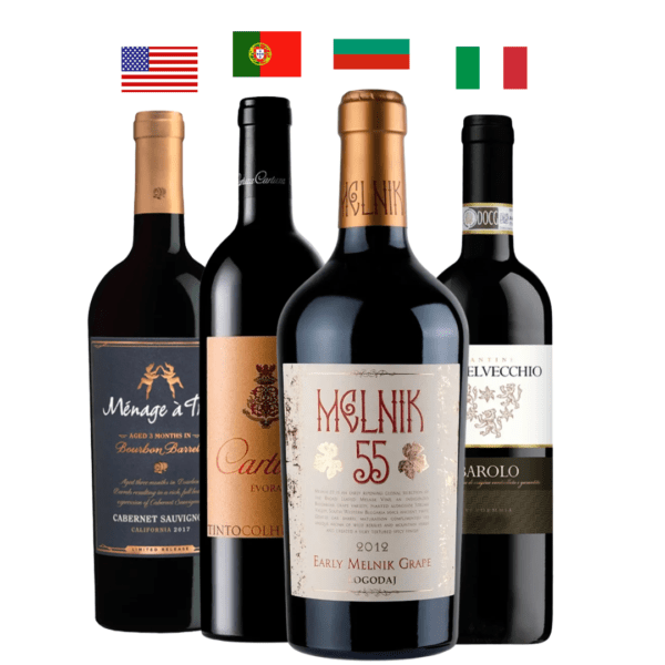 Combo Ícones do Mundo 4 Garrafas