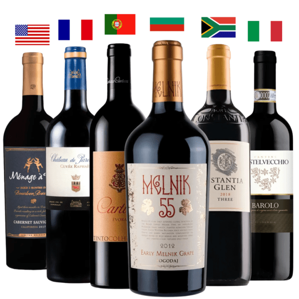 Combo Ícones do Mundo 6 garrafas