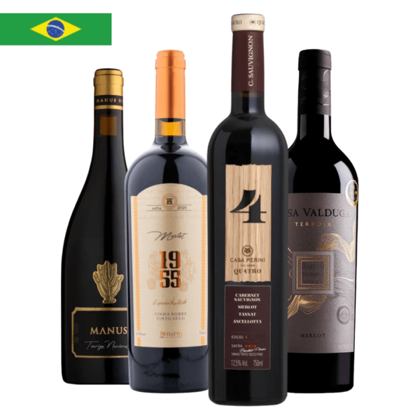 Combo Tintos Brasileiros Incríveis 750ml
