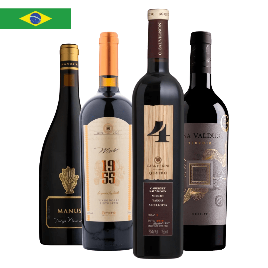 Combo Tintos Brasileiros Incríveis 750ml