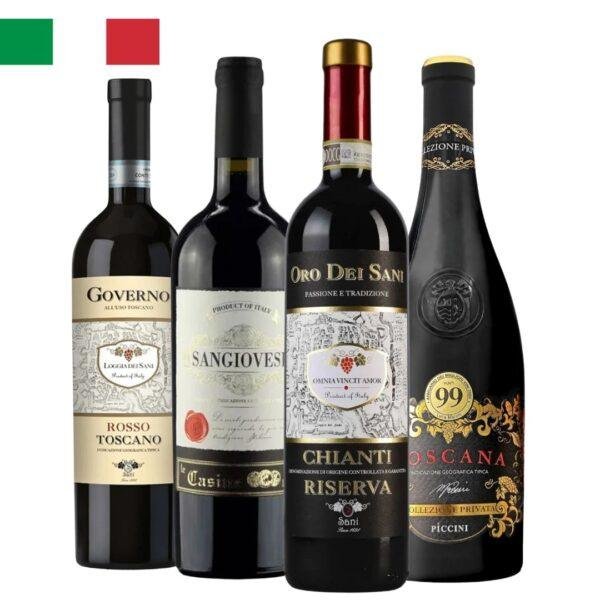Alternative view of Combo Toscana 4 Garrafas