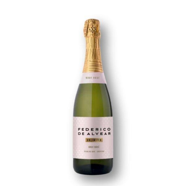Espumante Argentino Rosé Federico de Alvear Brut Rosé 750ML
