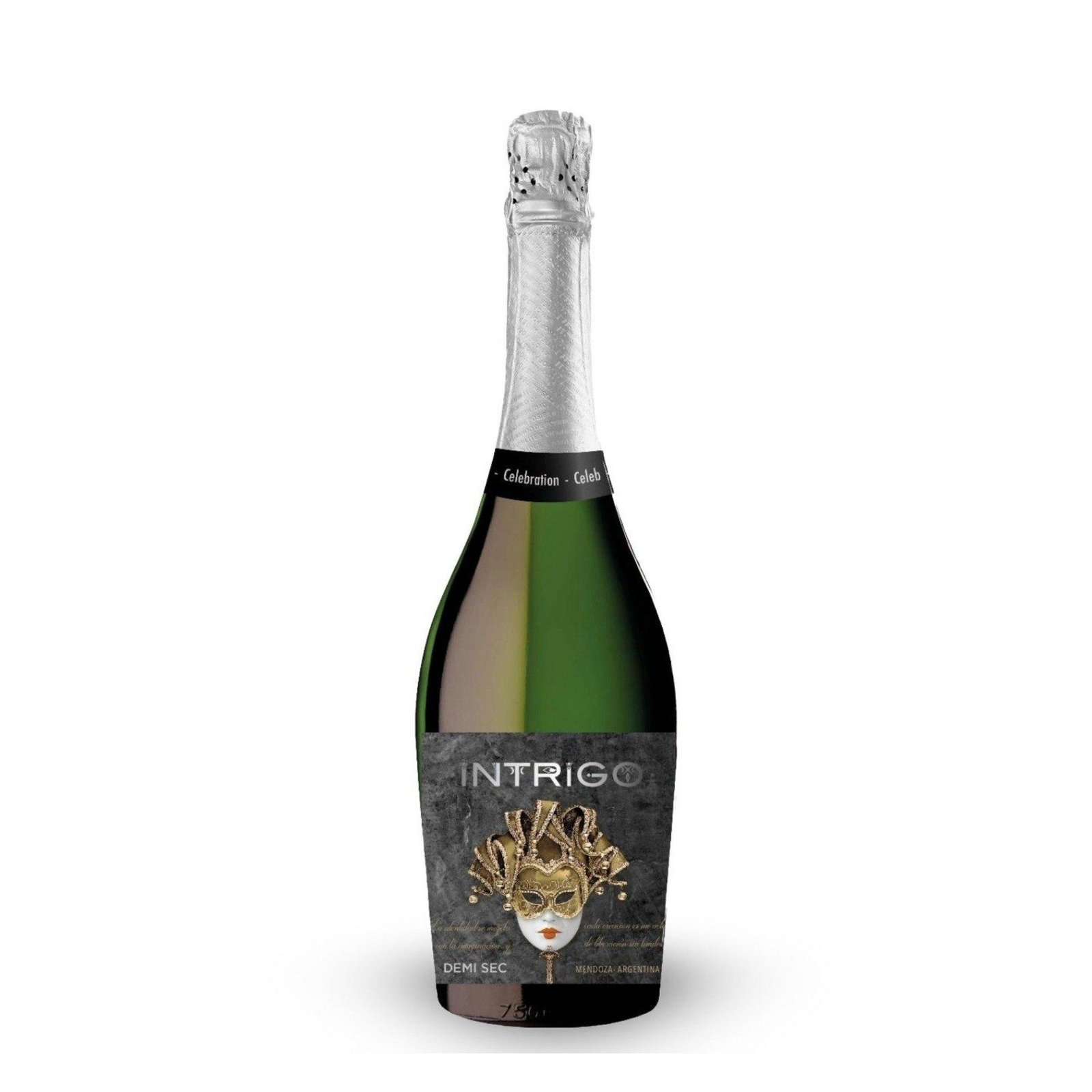 Espumante Argentino Branco Intrigo Demi-Sec 750ML