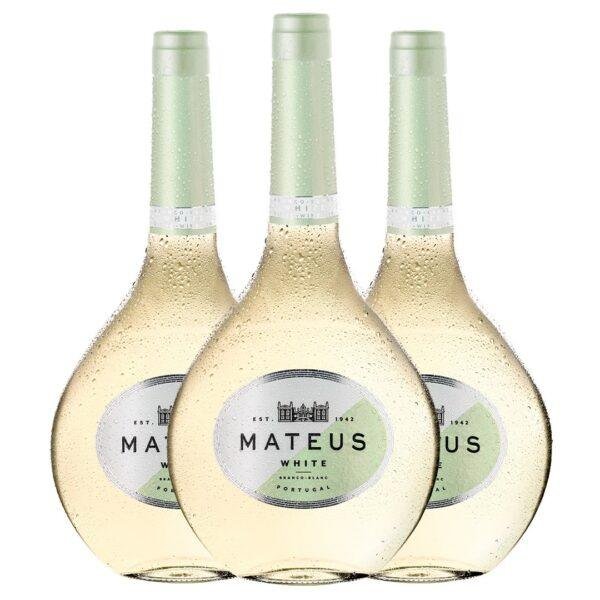 Kit 3 Garrafas Vinho Branco Mateus 750ml