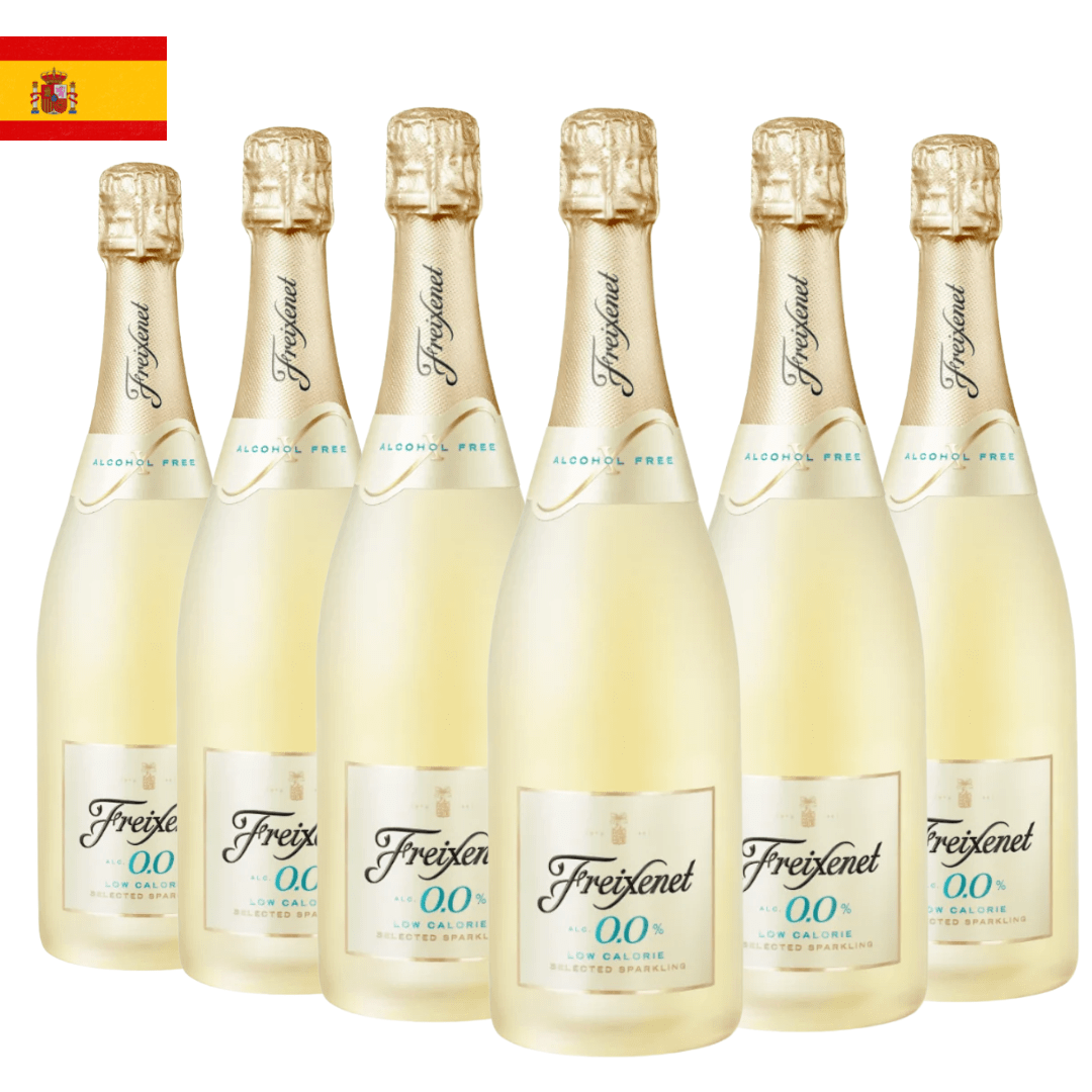 Kit 6 Garrafas Espumante Freixenet 0.0 Sem Álcool 750ml