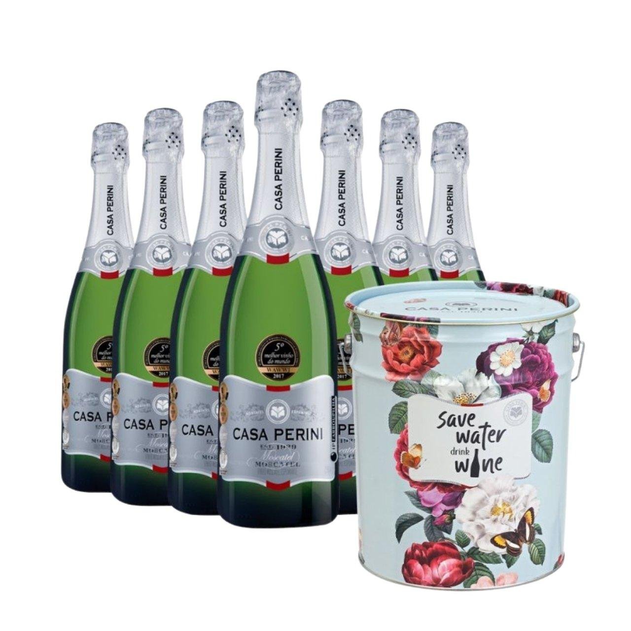 Espumante Brasileiro Branco Casa Perini Save Water Moscatel