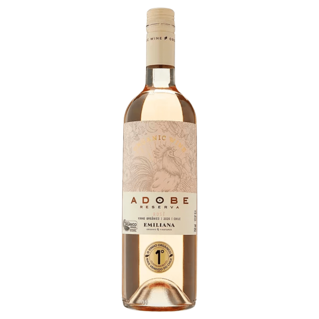 Combo 3 Garrafas Vinho Adobe Reserva Organic 750ml - Imagem 3