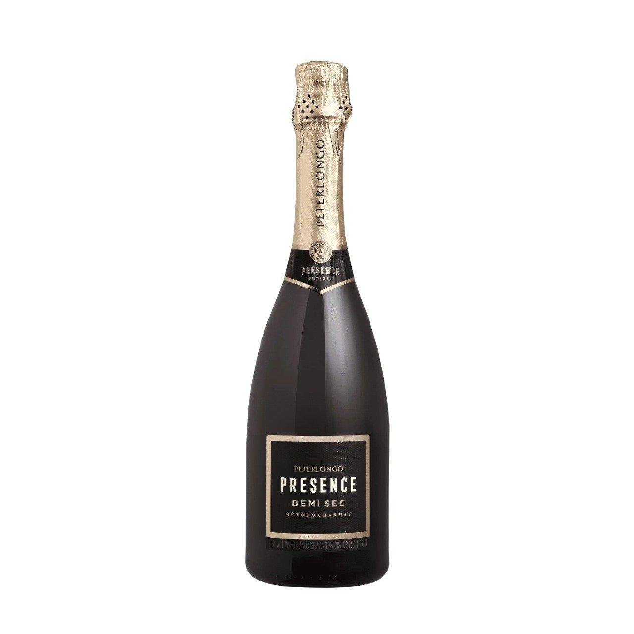 Espumante Brasileiro Branco Peterlongo Presence Demi Sec 750ML